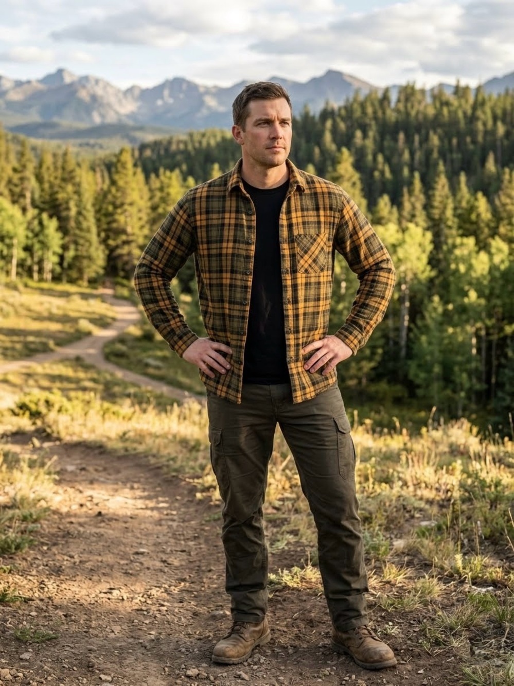 Magellan Outdoors men's flannel shirt